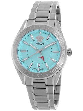 Versace V-Code GMT Bracelet Watch